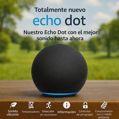 Alexa Echo Dot 5ta Generación – ¡Transforma tu casa en un hogar inteligente HOY!