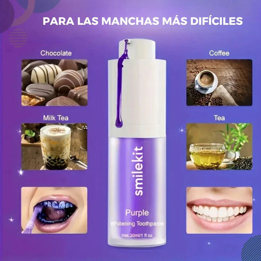 ¡Compra 1 y llévate 3! Blanqueamiento dental instantáneo